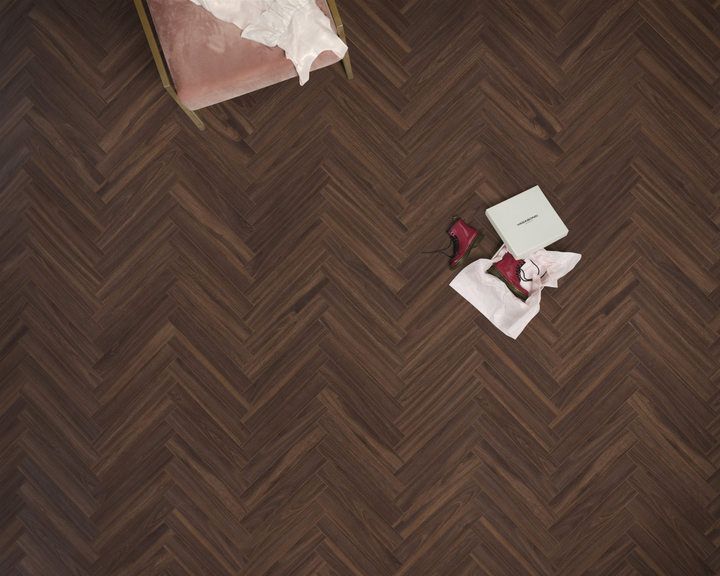 Ламінат Berry Alloc Chateau + B B8111 Walnut Brown 1.0161 м² упаковка 33 клас (62002731) - зображення 7