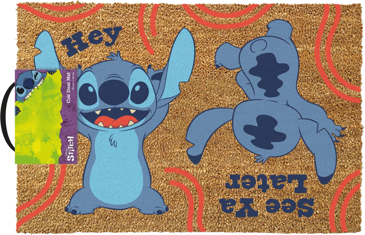 Wycieraczka pod drzwi Pyramid Disney - Lilo & Stitch 60 x 40 (5050293864433) - obraz 1