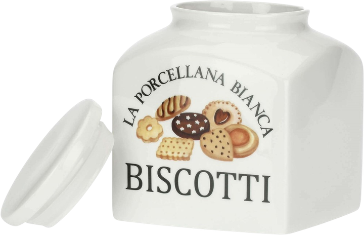 Pojemnik na ciastka La Porcellana Bianca Conserva Bialy 3.5 l (8027549002632) - obraz 2