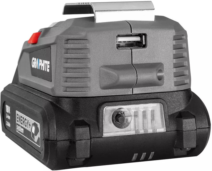 Latarka Graphite LED Energy+ bez akumulatora 58G025 (5907558480092) - obraz 6