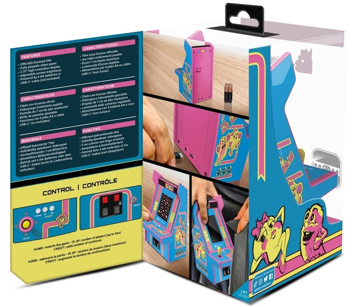 Mini automat do gier My Arcade Micro Player Pro MS Pacman DGUNL-7009 (845620070091) - obraz 6