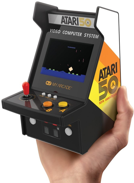 Mini automat do gier My Arcade Micro Player Pro ATARI 100 gier DGUNL-7013 (845620070138) - obraz 2