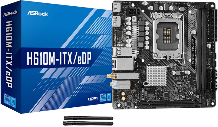 Материнская плата ASRock H610M-ITX/eDP - изображение 5
