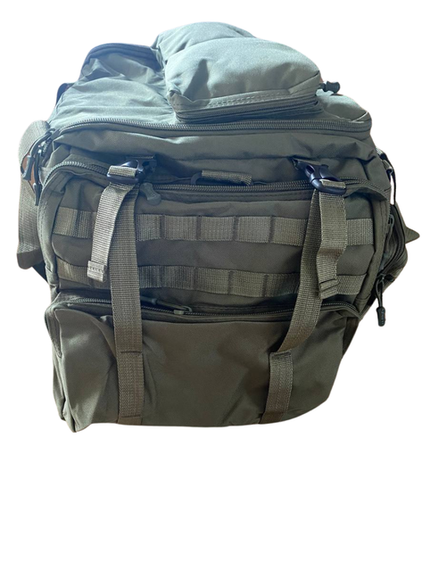 Сумка KOMBAT UK Saxon Holdall оливковий 100л (kb-sh100-olgr) - зображення 6