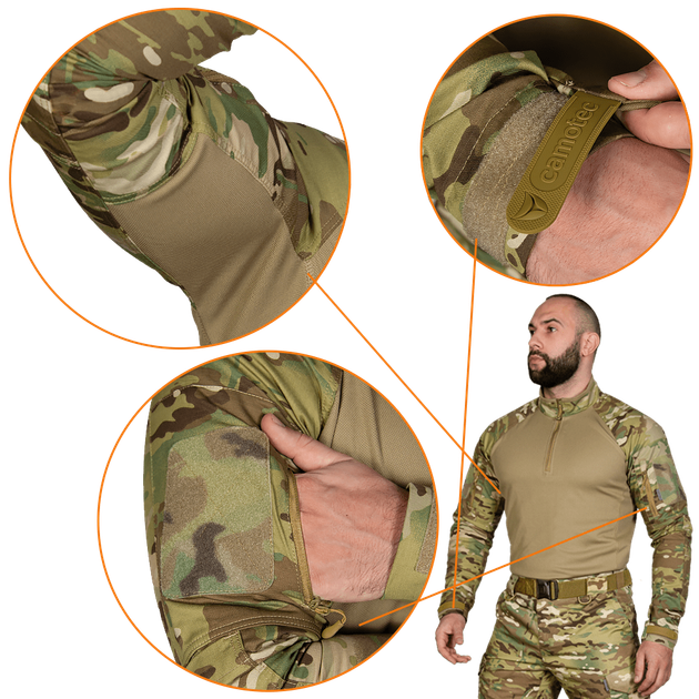 Бойова сорочка Camotec Raid 3XL 2908010193973 - зображення 4