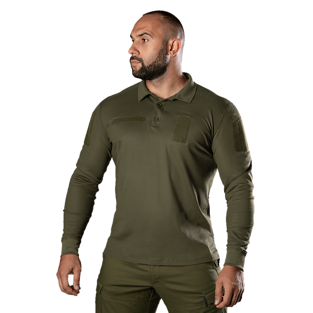 Поло Camotec Army ID Long CoolPass Pique LT XS 2908010221706 - изображение 1