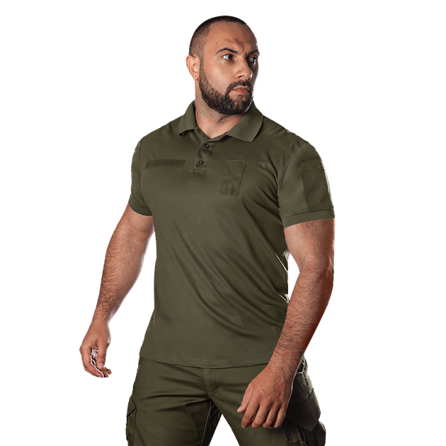 Поло Camotec Army ID 2.0 CoolPass Pique LT 3XL-Long 2908010209476 - зображення 1