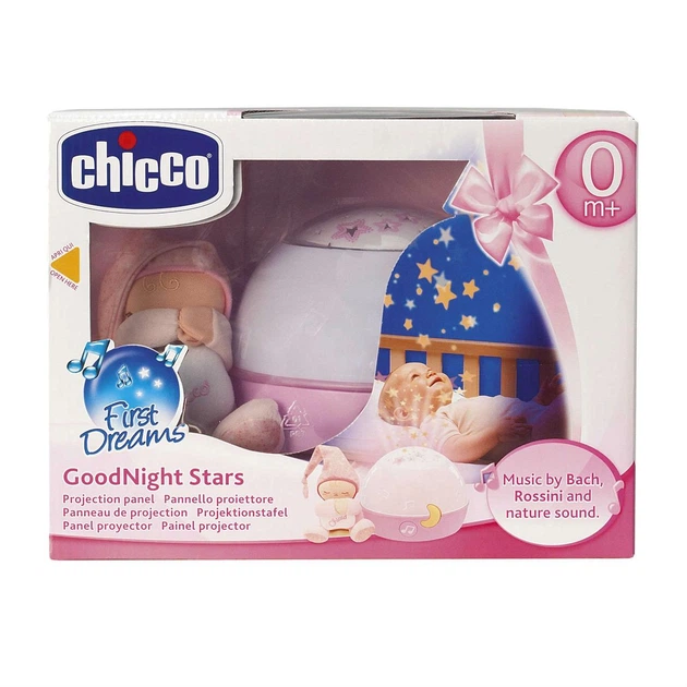 Іграшка-проектор "Зірки" для дівчаток Chicco (8059147059633) - Фото 2 Іграшка-проектор "Зірки" для дівчаток Chicco (8059147059633) - зображення 2