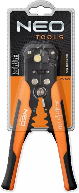 Automatyczny ściągacz izolacji NEO Tools 200 mm 01-540 (5907558454994) - obraz 4