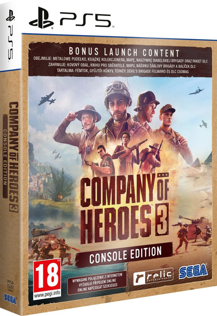 Gra PS5 Company of Heroes 3 Steelbook Edition (Blu-ray płyta) (5055277049691) - obraz 2