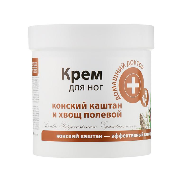 Крем для ног Домашній Доктор Конский каштан и хвощ полевой 250 мл ...