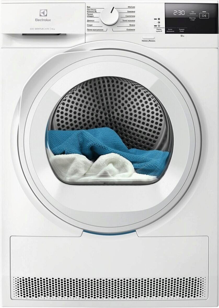 Стиральная машина полногабаритная Electrolux 600 SensiCare EW6F2281U + Сушильный автомат Electrolux EW6D283YU + Соединительная планка Electrolux E1WYHSK1 (комплект) - изображение 3