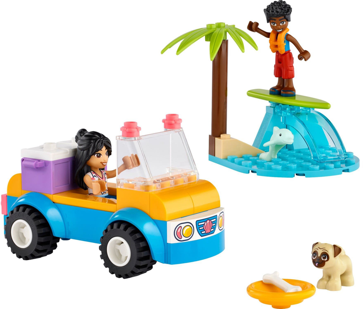 Zestaw klocków LEGO Friends Plażowy buggy 61 element 4 szt (41725) - obraz 2