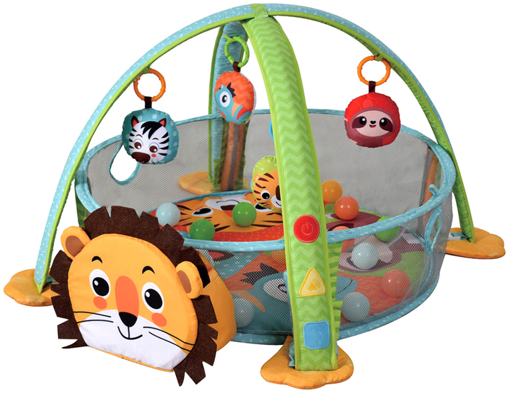 Mata edukacyjna LEAN Toys Lew (5904204758611) - obraz 3