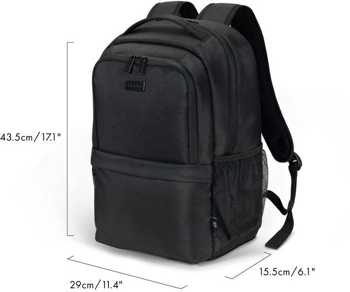 Plecak na laptop Dicota Eco CORE 13-14.1" Black (D32027-RPET) - obraz 7