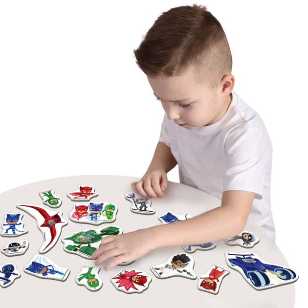 Набір магнітів Magdum PJ Masks Світ героїв (МЕ 5031-31) (4820215154550) - зображення 4