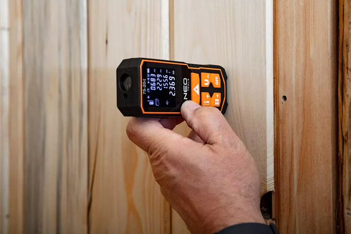 Лазерний далекомір NEO Tools 75-204 (5907558463316) - зображення 7