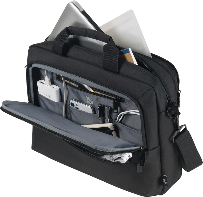 Torba na laptopa Dicota Eco Top Traveller CORE 13-14.1" Black (D32033-RPET) - obraz 6