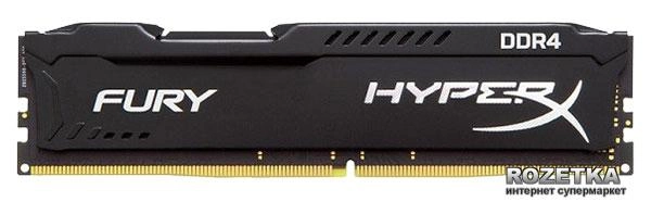 Оперативная память HyperX DDR4-2400 8192MB PC4-19200 Fury Black (HX424C15FB2/8) - изображение 2