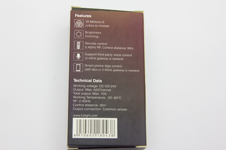 Контролер Mi-light FUT038 RGBW 10А - зображення 2