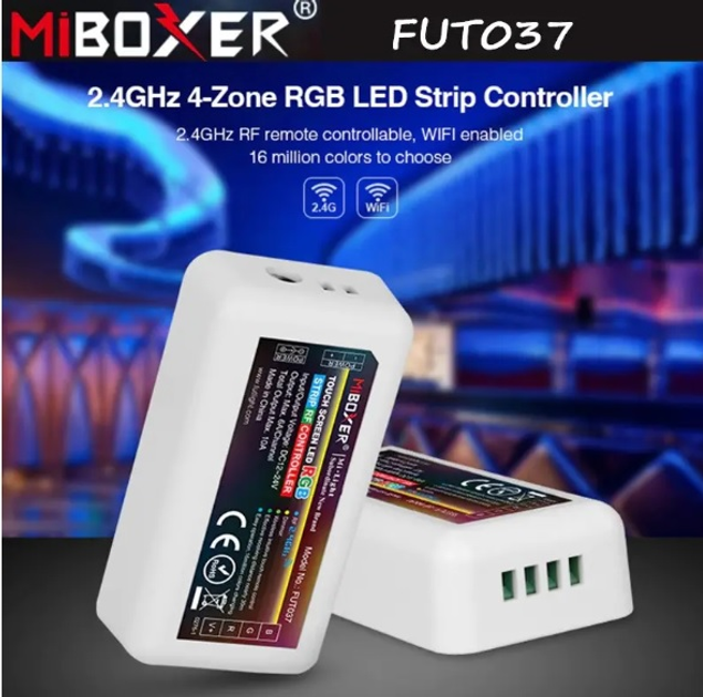 Контролер Mi-light FUT037 RGB 10А - зображення 1