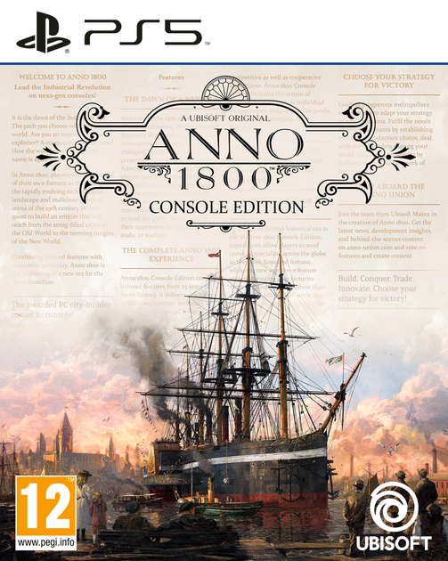 Gra PS5 Anno 1800 (Blu-ray płyta) (3307216262091) - obraz 1