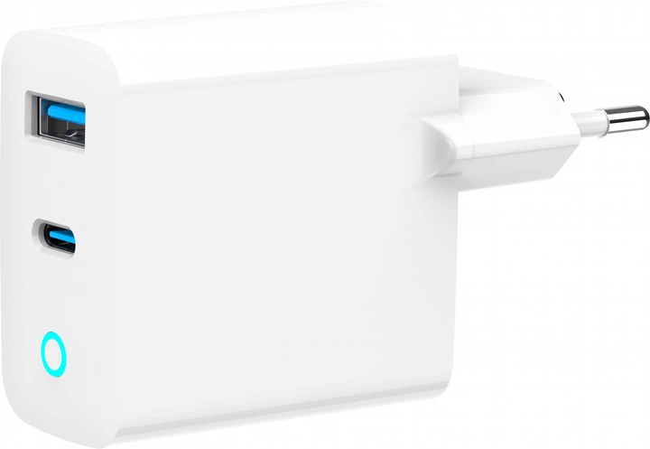 Мережевий зарядний пристрій Gembird PD30W, USB-A+Type-C (TA-UC-PDQC30L-W-01) - зображення 5