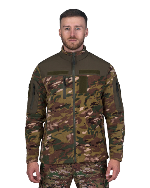 Кофта флисовая BEZET Soldier камуфляж - XXL - изображение 1