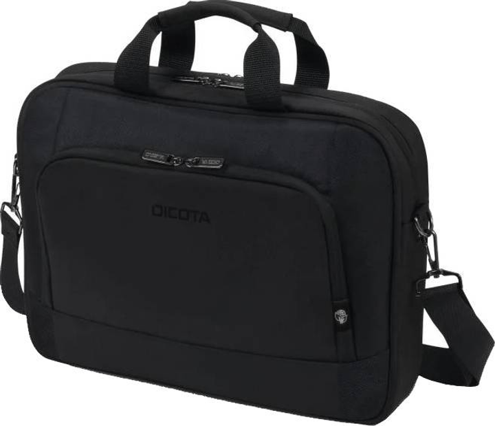 Сумка для ноутбука Dicota Eco Top Traveller BASE 13-14.1" Чорна (D31324-RPET) - зображення 1