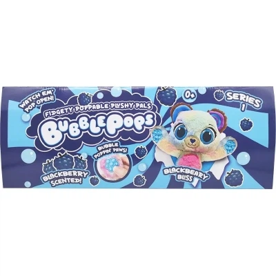 М'яка іграшка Bubble Pops Чорничне медвежа 20 см (2402005/8) - Фото 2 М'яка іграшка Bubble Pops Чорничне медвежа 20 см (2402005/8) - зображення 2
