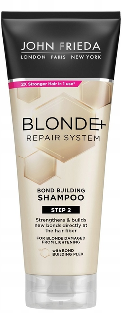 Шампунь John Frieda Blonde+ Repair Bond Building відновлюючий для волосся 250 мл (5037156292190) - зображення 1