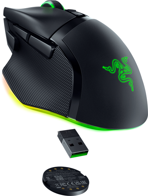 Миша Razer Basilisk V3 Pro 35K Wireless/Bluetooth/USB Black (RZ01-05240100-R3G1) - зображення 6