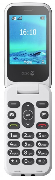 Telefon komórkowy Doro 2880 4G Black (7322460085681) - obraz 4