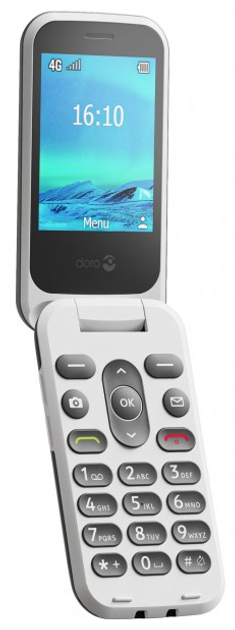 Telefon komórkowy Doro 2880 4G Black (7322460085681) - obraz 5