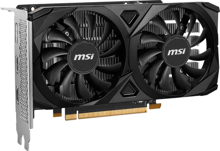 Відеокарта MSI PCI-Ex GeForce RTX 3050 Ventus 2X E 6G OC 6GB GDDR6 (96bit) (1492/14000) (2 x HDMI, DisplayPort) (GeForce RTX 3050 VENTUS 2X E 6G OC) - зображення 2