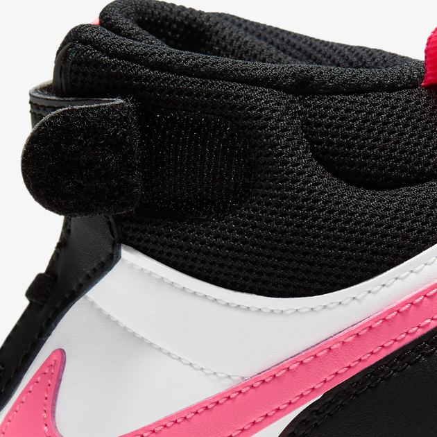 Детские высокие кеды для девочки Nike Court Borough Mid 2 CD7783-005 30 Черный/Белый (194953181388) - Фото 9 Детские высокие кеды для девочки Nike Court Borough Mid 2 CD7783-005 30 Черный/Белый (194953181388) - изображение 9