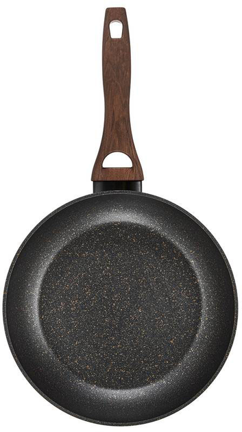 Zestaw patelni Ambition Darkwood z powłoką Qualum Basic Stone Edition 4 szt (5904134521231) - obraz 3