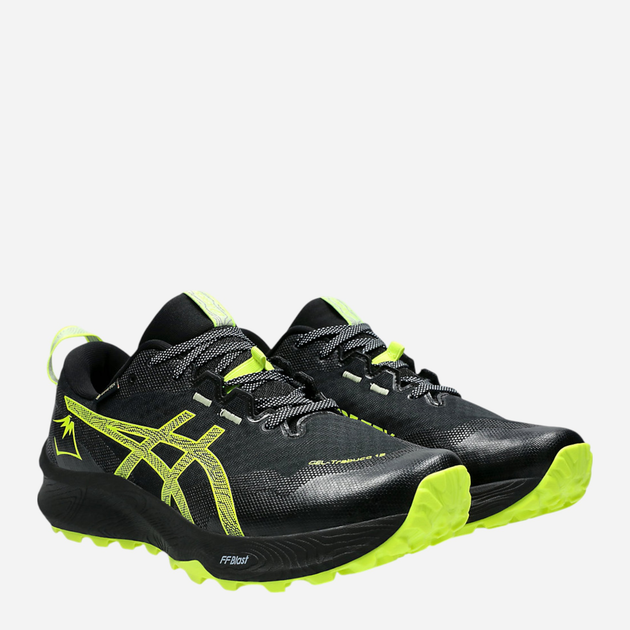 Чоловічі кросівки для бігу з мембраною ASICS Gel-Trabuco 1011B801-003 42 (8.5US) 26.5 см Чорні (4550457737678) - зображення 2