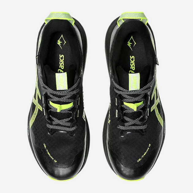 Чоловічі кросівки для бігу з мембраною ASICS Gel-Trabuco 12 GTX 1011B801-003 44.5 (10.5US) 28.2 см Чорні (4550457737593) - зображення 6