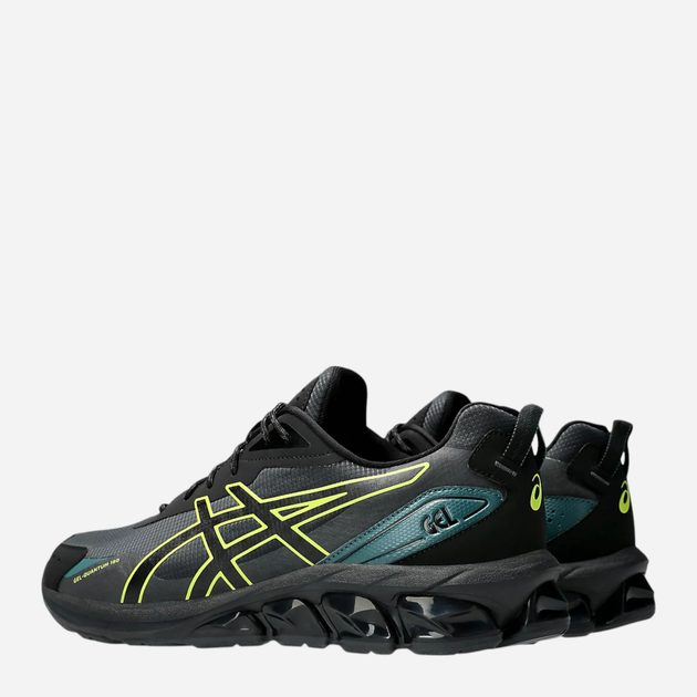 Buty sportowe męskie ASICS Gel-Quantum 1201A993-004 45 (11US) 28.5 cm Czarny/Limonkowy (4550457686426) - obraz 4