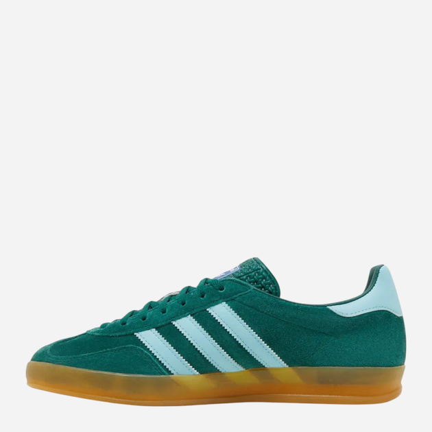 Чоловічі кеди низькі adidas Originals Gazelle Indoor IG9979 44.5 Темно-зелені (4066751277005) - зображення 3