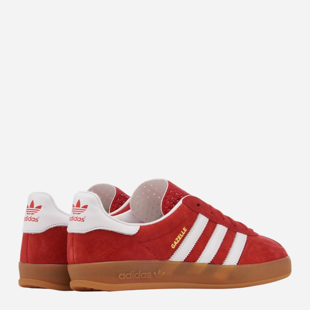 Sneakersy męskie do kostki adidas Originals Gazelle Indoor H06261 46.5 Czerwone (4066746178362) - obraz 4