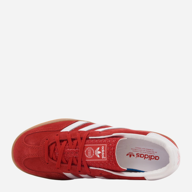 Чоловічі кеди низькі adidas Originals Gazelle Indoor H06261 44.5 Червоні (4066746178379) - зображення 5