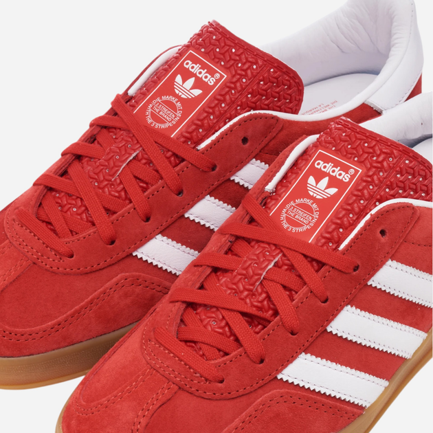Sneakersy męskie do kostki adidas Originals Gazelle Indoor H06261 45.5 Czerwone (4066746178355) - obraz 7