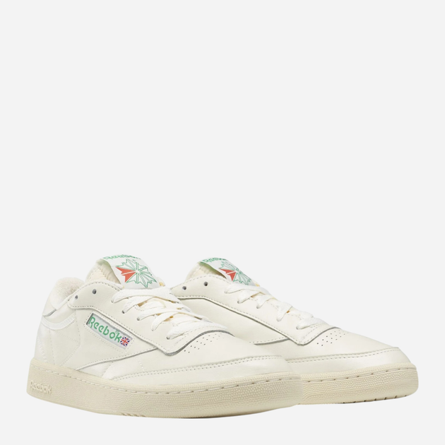 Sneakersy damskie skórzane Reebok Club C 85 Vintage W 100007797 37 Ecru (4065418207782) - obraz 2