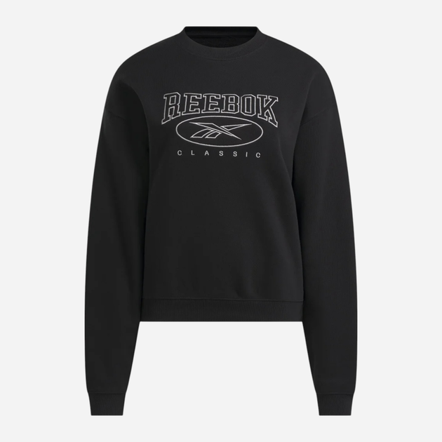 Bluza bez kaptura damska Reebok Ae Crew 100205213 XS Czarna (1200143825600) - obraz 4