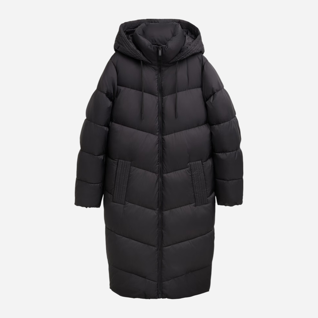 Kurtka zimowa długa damska Tom Tailor 1042891 XL Czarna (4068127228505) - obraz 5