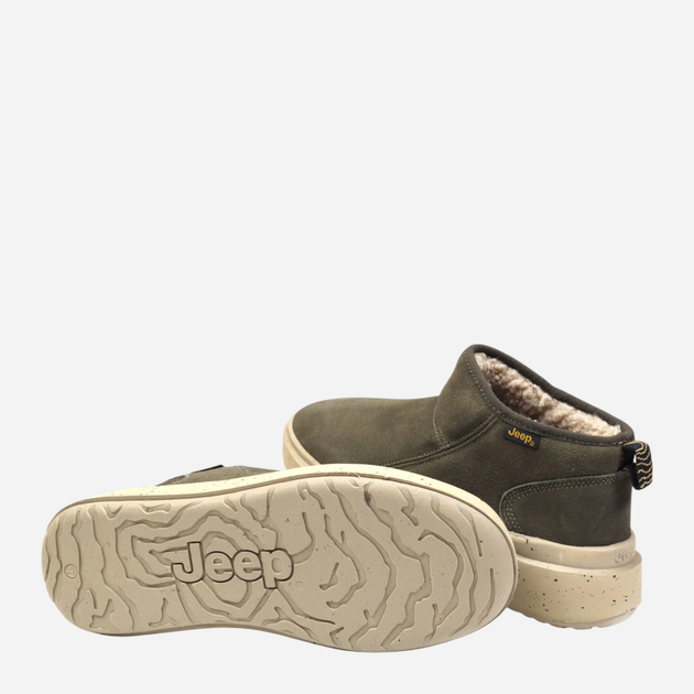 Śniegowce mukluki damskie Jeep JL42590A-020 39 (6UK) 26.3 cm Khaki (8050246380574) - obraz 5