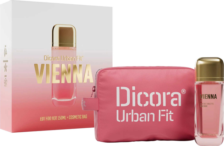 Акція на Набір для жінок Dicora Urban Fit Vienna Туалетна вода + косметичка від Rozetka