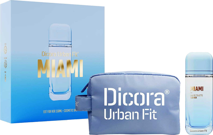 Набір для жінок Dicora Urban Fit Miami Туалетна вода + косметичка від Rozetka на платформі USKIDKA Акція на Набір для жінок Dicora Urban Fit Miami Туалетна вода + косметичка від Rozetka
